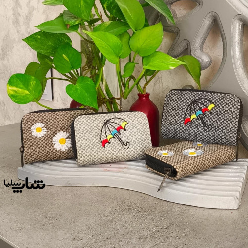 کیف کارت طرح دار زیبا